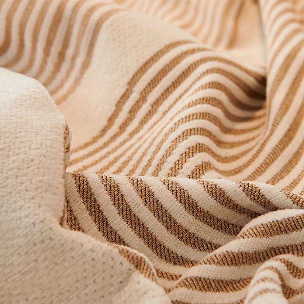 Nordic Tassel Throw Blanket Four Season Sofa Cover Dust Anti-cat Scratch Protection Cover Sofa Blanket Carpet Travel Rug Tassels