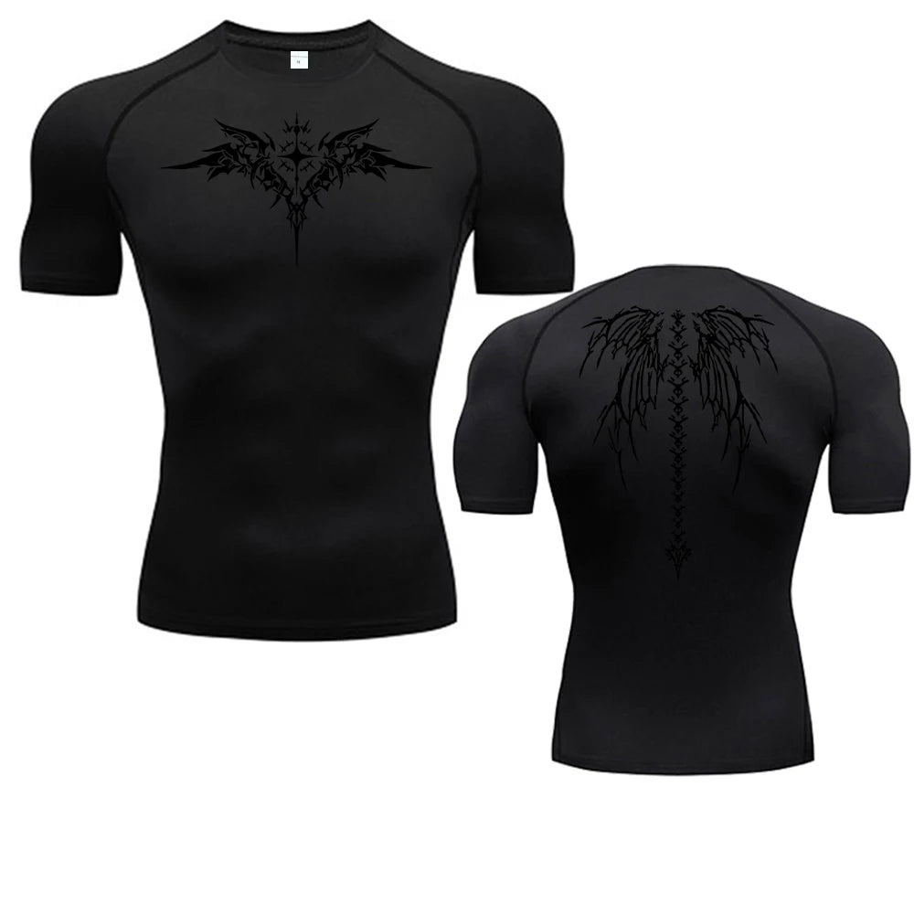 Camiseta Compressão Masculina Manga Curta — Leveza e Suporte
