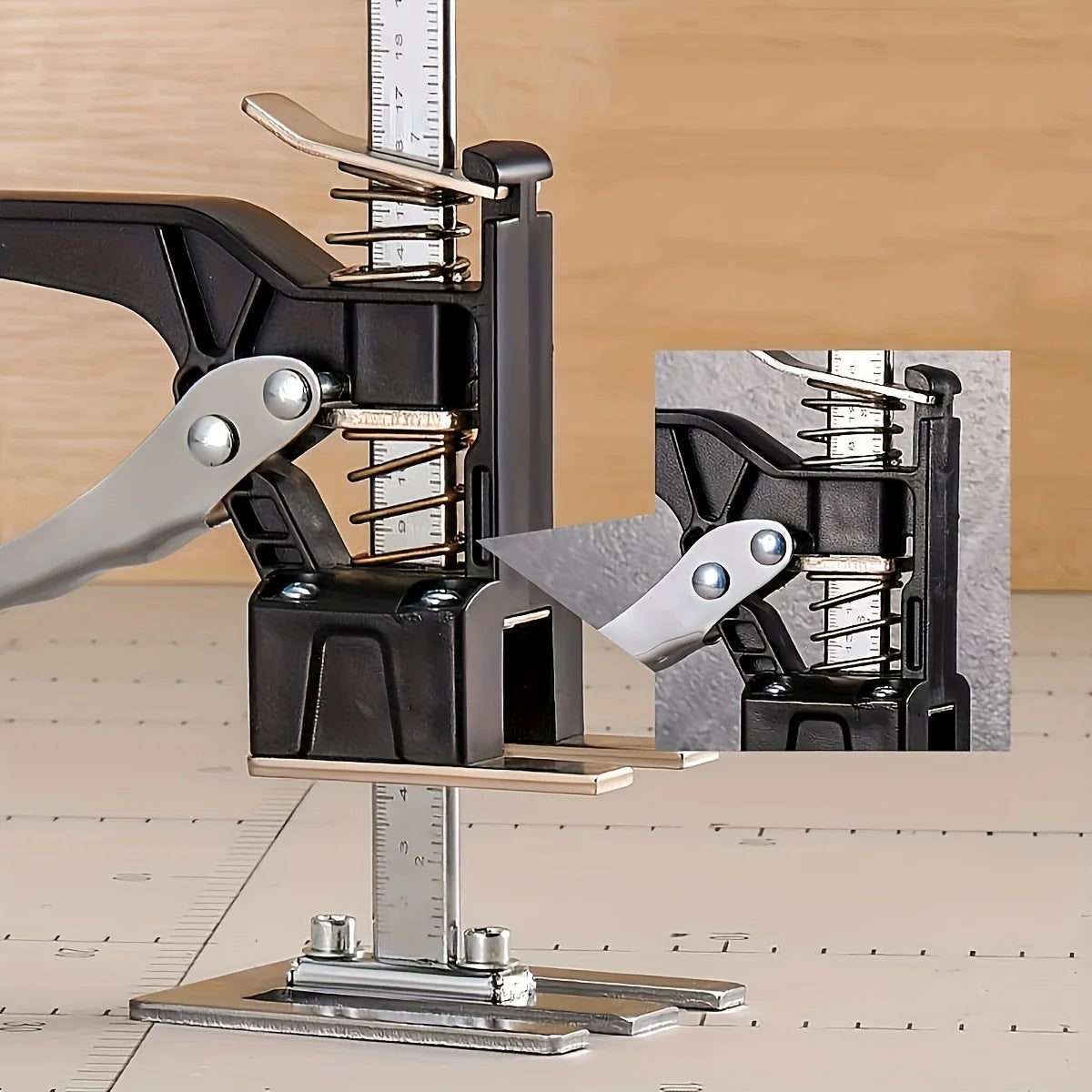 2 PCS Labor Saving Arm Tool-15.5 inch Portable Height Adjustable Lift Jack,Precision Clamping Hand Device for Drywall,Tile Locat