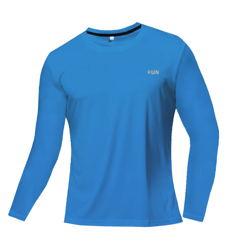 Camiseta Masculina Manga Longa Secagem Rápida — Conforto Total