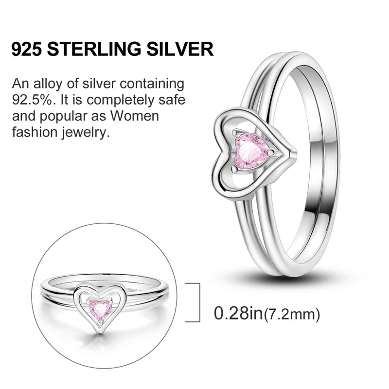 2026 Novas Alianças de Prata 925 Zircônia Brilhante Anéis CZ Anéis Para Mulheres Casamento Original Joias Finas Acessórios Presentes