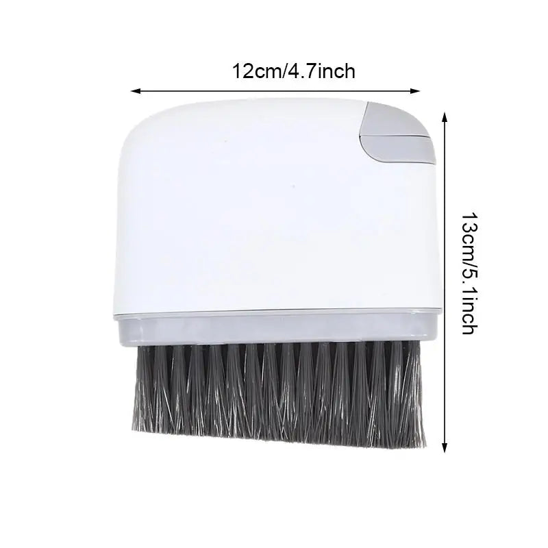 Window Rail Cleaning Brush 2 in 1 Door Groove Hair Grip Brushes Multifunction Windows Slot Sliding Household Kitchen Accessories