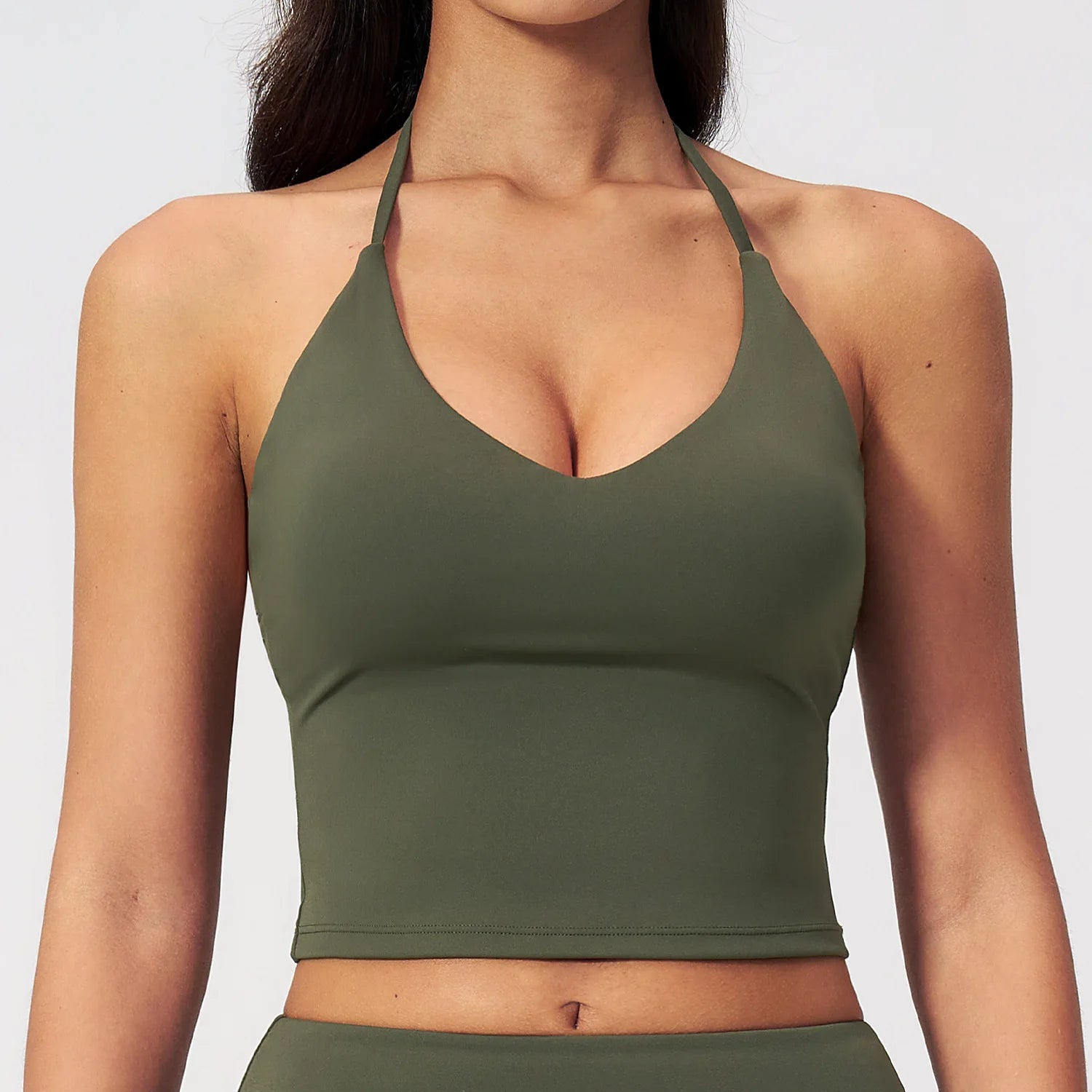 Roupa de academia feminina Regata esportiva feminina Roupa de academia justa com bojo Regata de yoga emagrecedora Top esportivo feminino Roupa de treino
