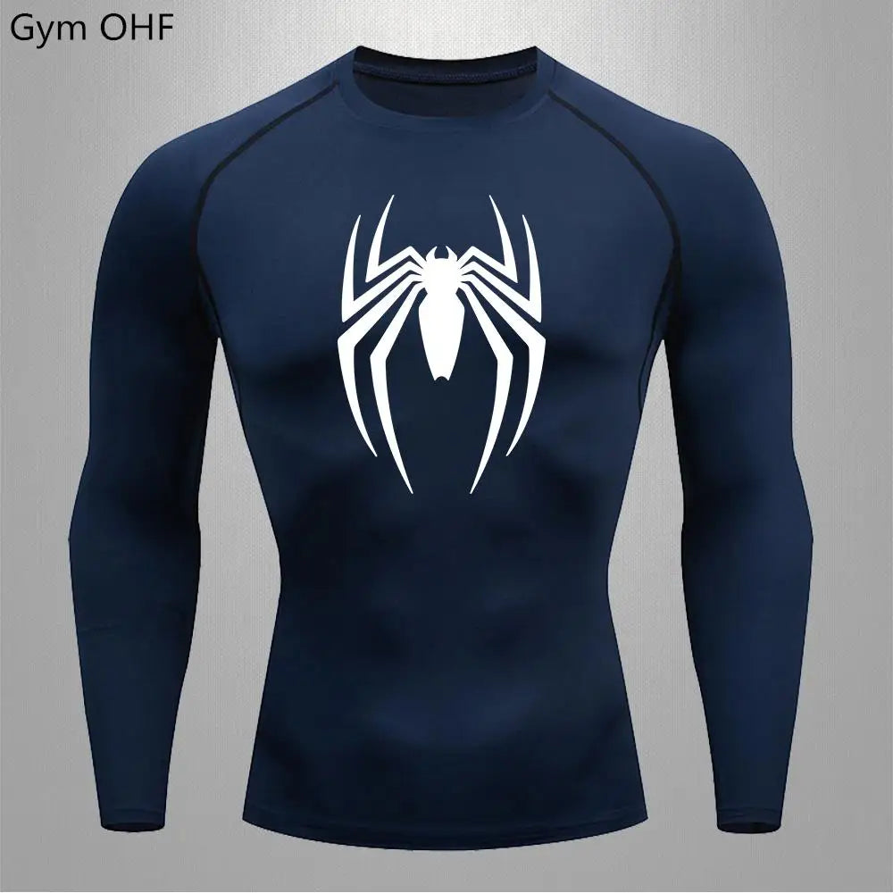 Rashguard Masculino Spider — Compressão e Estilo para o Treino