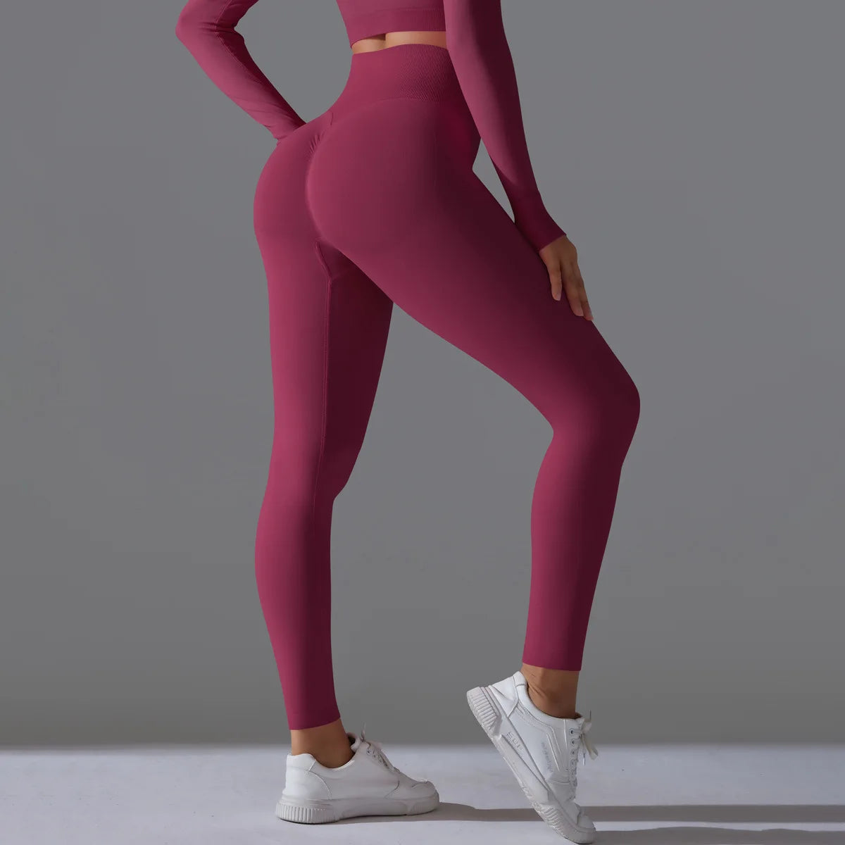 Women Seamless Yoga Pants High Waist Hip Lifting Running Sports Leggings Women's Fitness Workout Yoga Legging Pants Gym Clothing