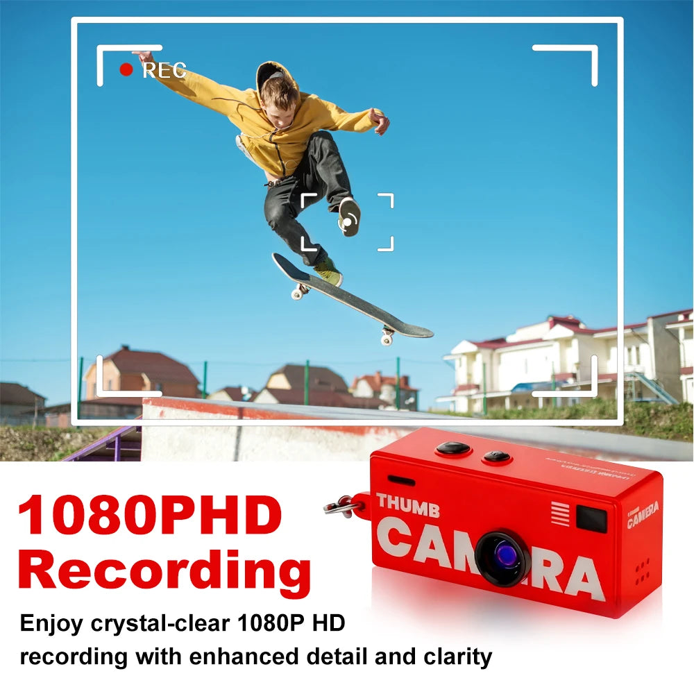 Magecam Digital Camera - 0.96 Inch - Keychain Camera Retro