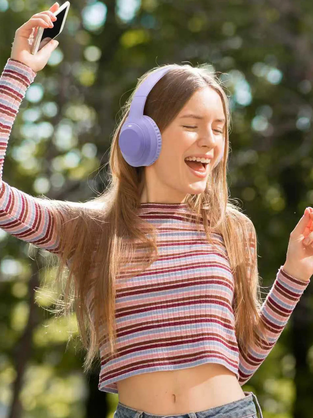 Headset sem fio Headset, long range, mobile phone/ipad listening...