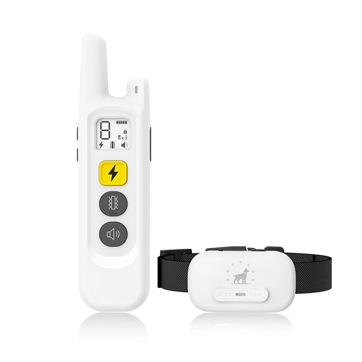 Electric Dog Training Collar Remote Control Waterproof 1640Ft