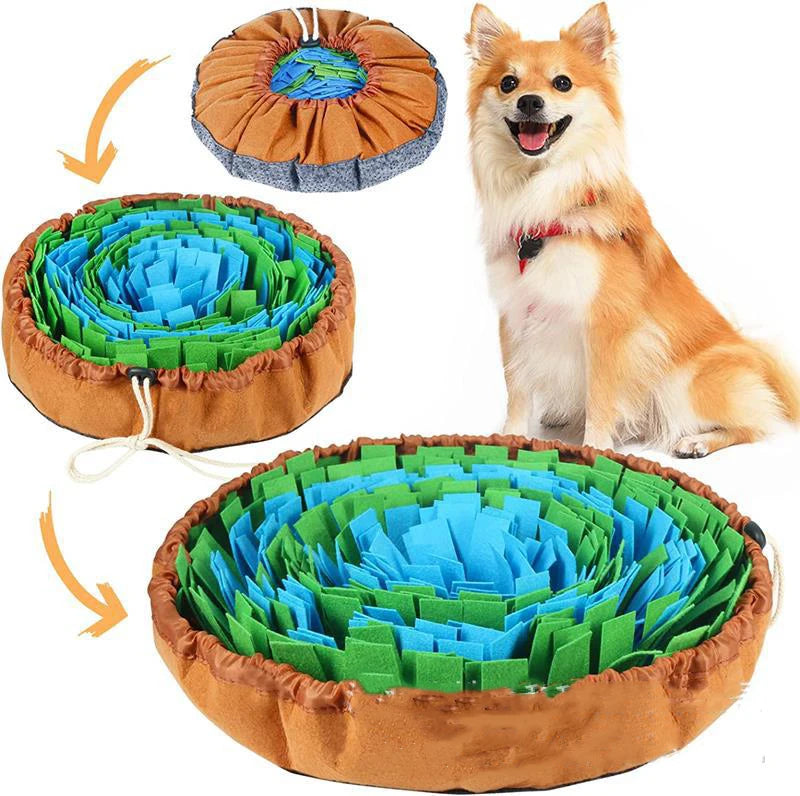 Pet Snuffle Mat Dogs Interactive Foraging Slow Feed