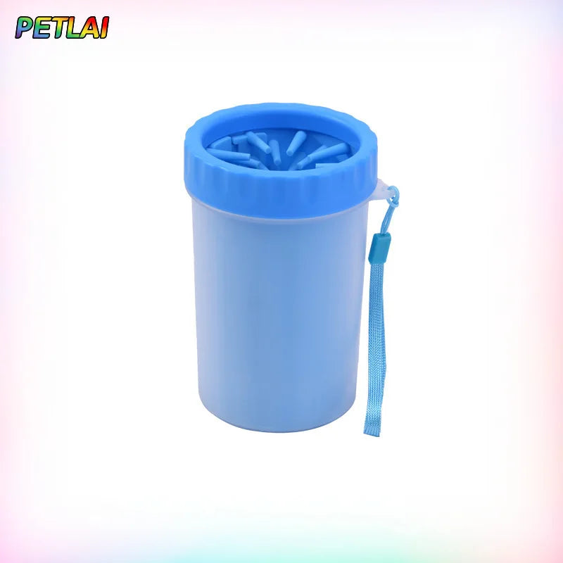 Copo limpador de patas de cachorro, gira para limpeza profunda, para casa, copo para limpar patas de gato, para lama suja, copo automático de lavar patas de animais de estimação