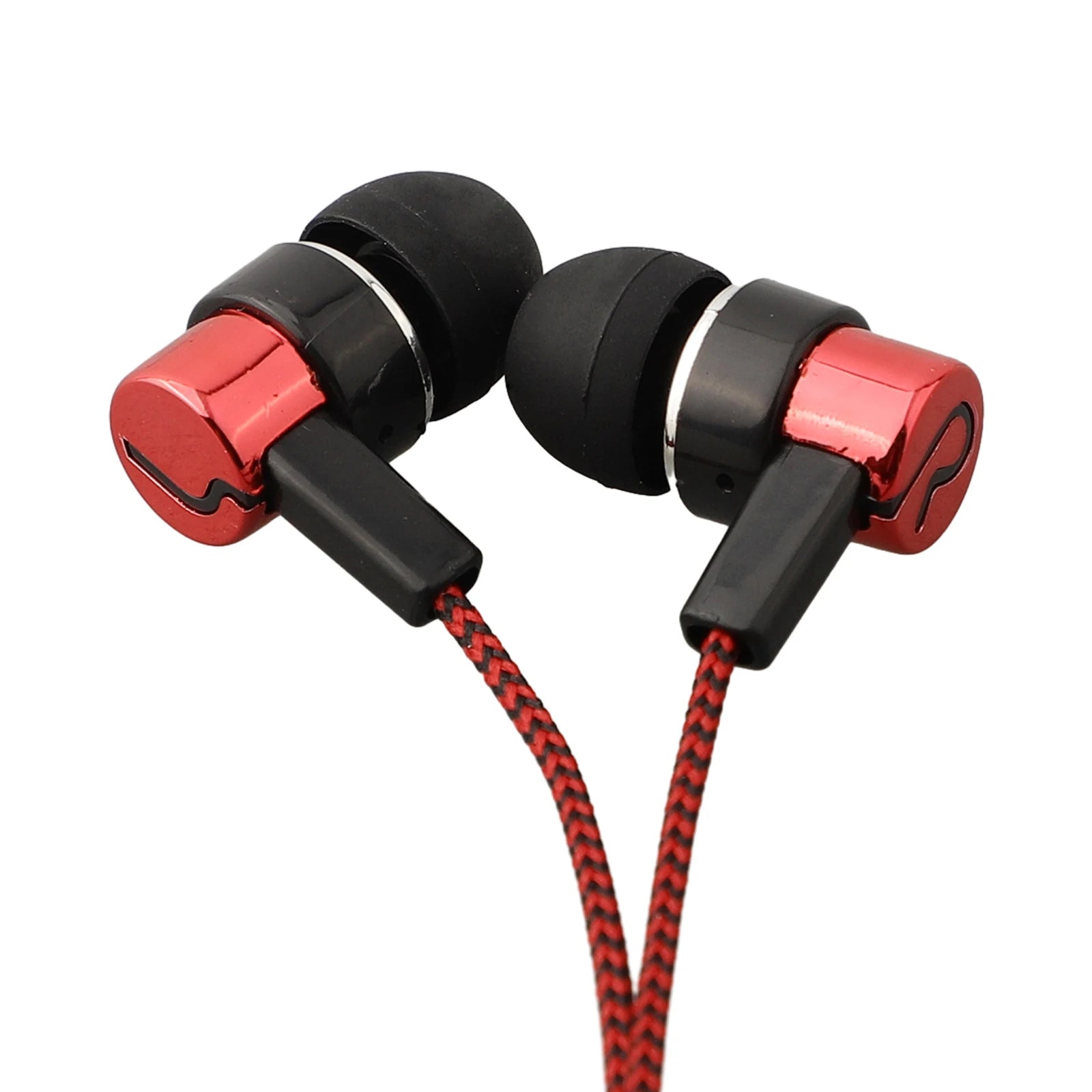 Experimente Graves Potentes Com Fones de Ouvido Com Fio Intra-auriculares Earbuds Estéreo de 3.5mm Para Dispositivos Móveis - Design com Isolamento de Ruído