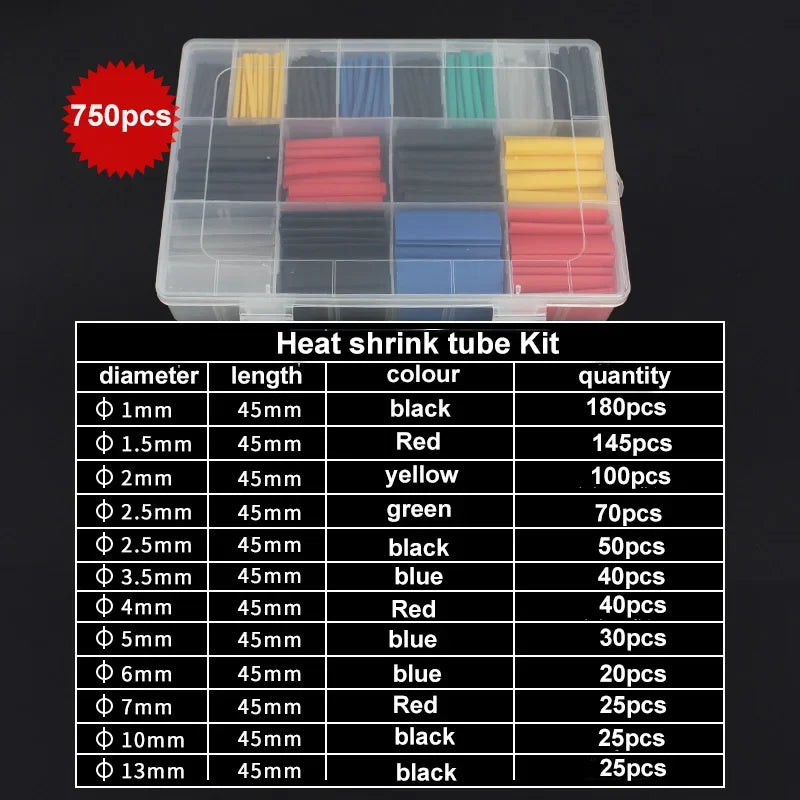 Kit de Termo Retrátil 127-750pçs