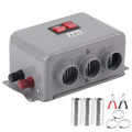 12V Car Heater Auto Warming Car Heater Compact Car Heater 3 Hole 400W‑600W Winter Fast Heating Warmer Frost Removing Low Noise