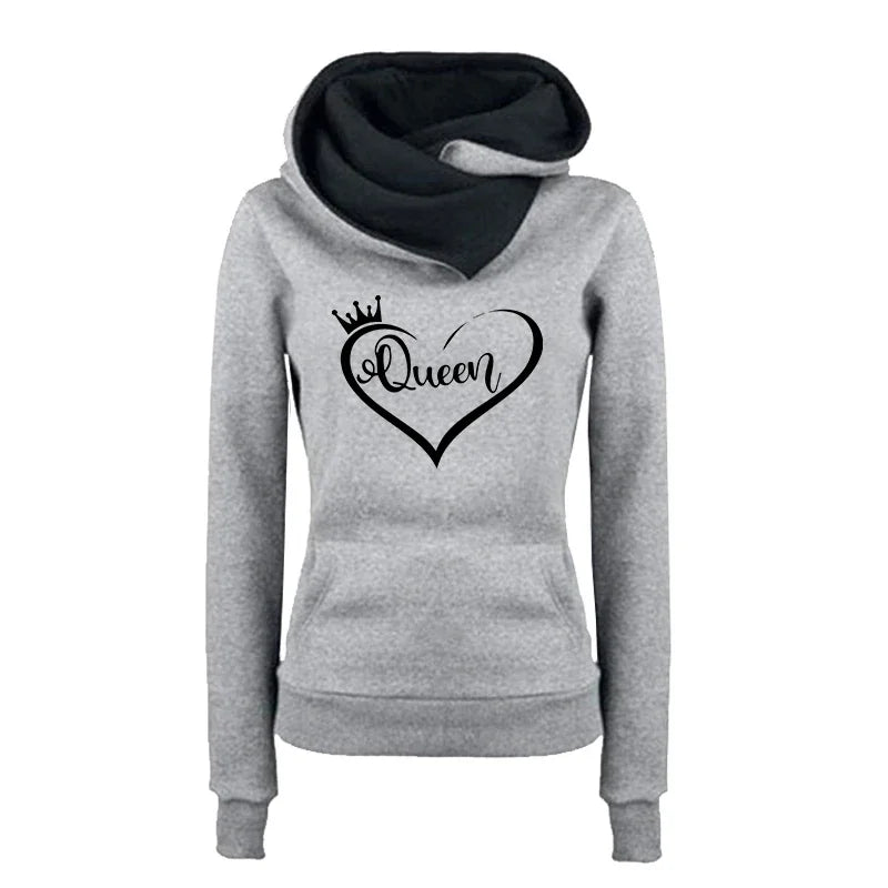 Women's Tracksuit Autumn Winter Quality Hoodies Casual Print Single Sport Pants Comfort Outdoors Daily Jogging Gym Woman Fashion