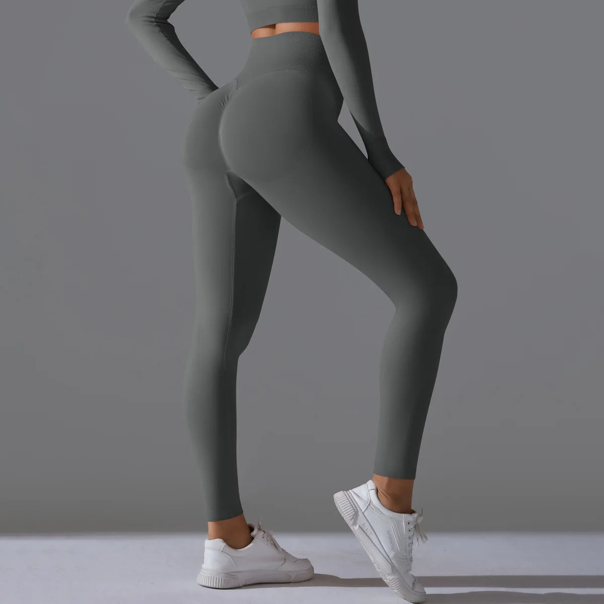 Women Seamless Yoga Pants High Waist Hip Lifting Running Sports Leggings Women's Fitness Workout Yoga Legging Pants Gym Clothing