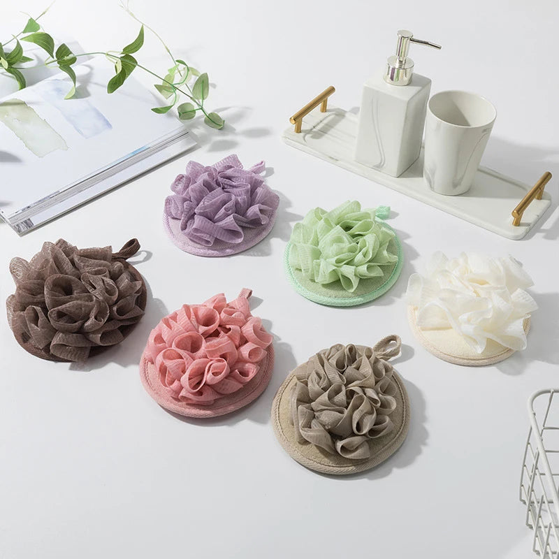 Soft Shower Loofah Mesh Bath Flower