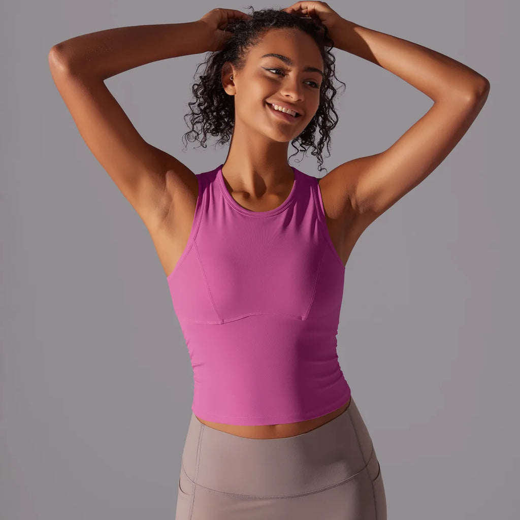Top Fitness Secagem Rápida Feminino — Conforto no Treino