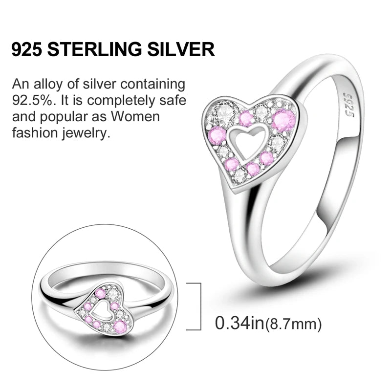 2026 Novas Alianças de Prata 925 Zircônia Brilhante Anéis CZ Anéis Para Mulheres Casamento Original Joias Finas Acessórios Presentes