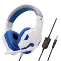 Headphones 3.5mm Com Fio Fone De Ouvido Gaming Fone De Ouvido Música Para Computador Com Microfone Headset Estéreo Virtual Surround Bass LED Light Gamer