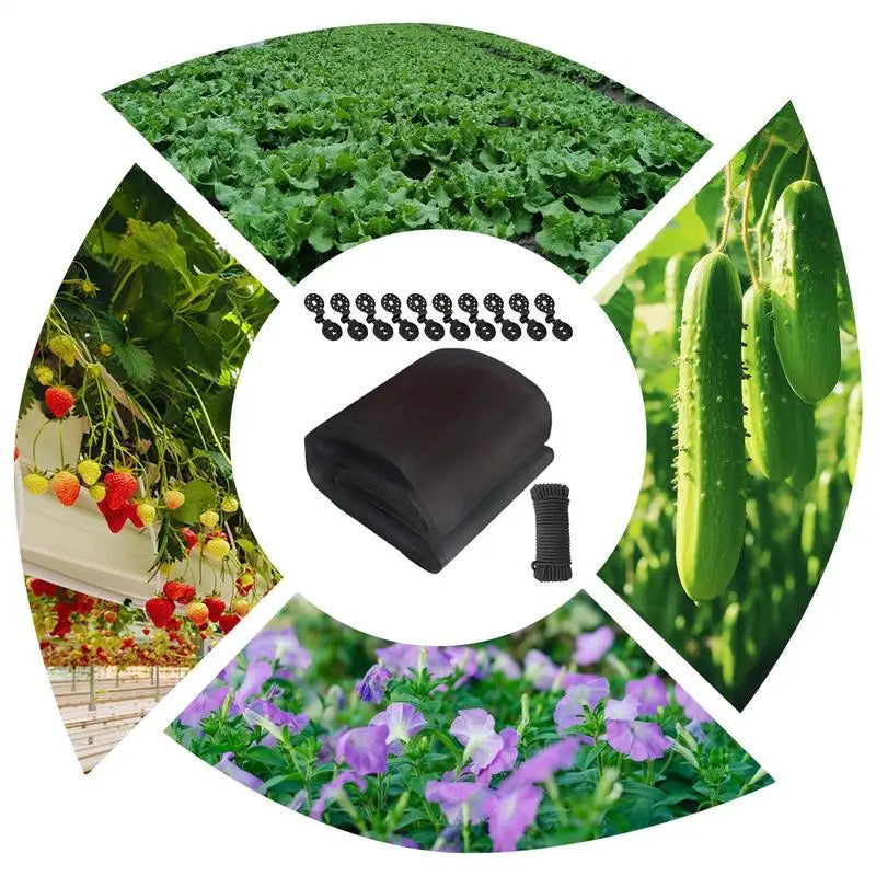 WonderNest Garden Raised Bed Cover Insect Net 12 pcs