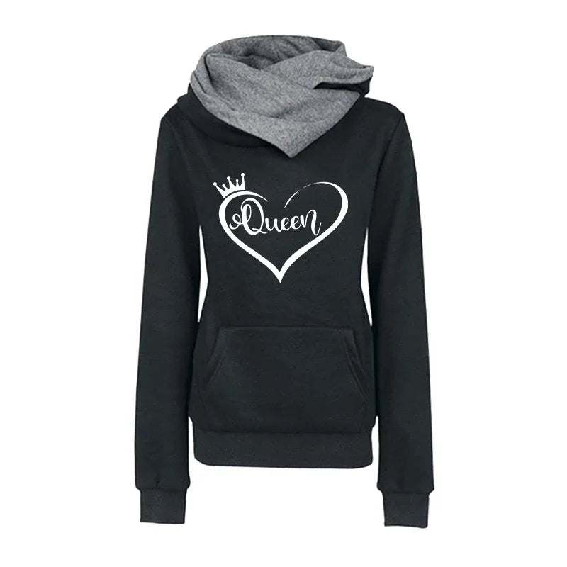 Women's Tracksuit Autumn Winter Quality Hoodies Casual Print Single Sport Pants Comfort Outdoors Daily Jogging Gym Woman Fashion