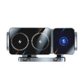 WonderNest Dual Coil Car Wireless Charger 90° Rotation Auto-Clamp