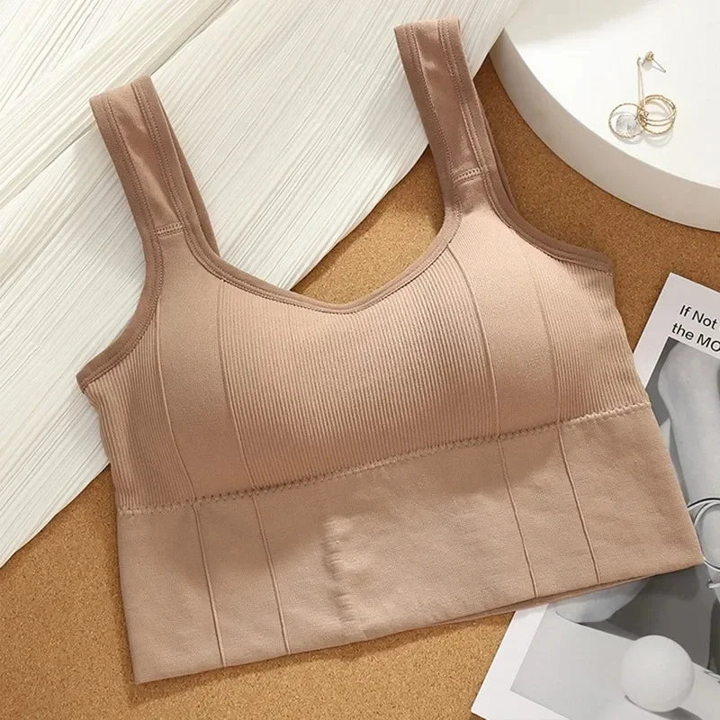 Sutiã Esportivo Respirável Anti-Suor Fitness Top Feminino Sem Costura Yoga Sutiã Shockproof Crop Top Push Up Sutiã Esportivo Top de Ginástica