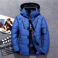 '-20 Degree Winter Down Coat Men White Duck Down Parkas Jacket Mens Thick Warm Snow Parka Jacket Overcoat Windbreaker Warm Parkas