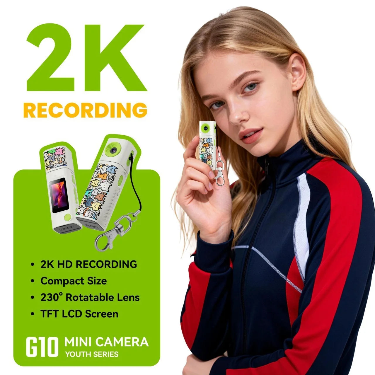 Lenovo G10 Lipstick - CCD 2K - Mini Thumb Camera