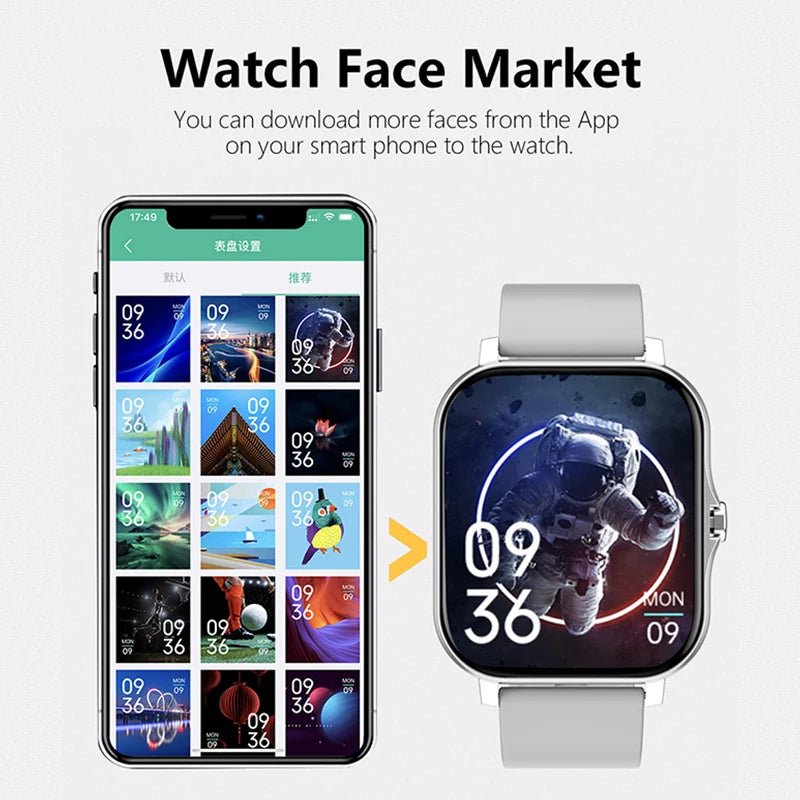 Esportiva Smart Watch Fitness BT Call Health Monitor 2026...