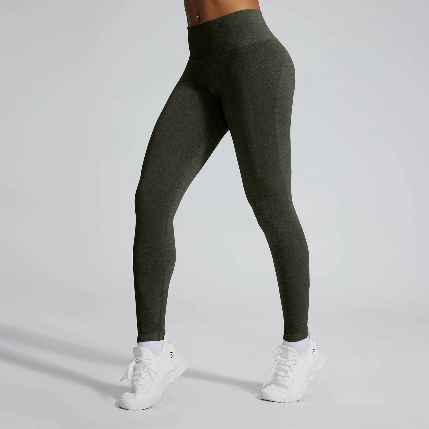 Seamless Stretch Sports Leggings Women's High Waisted Yoga Pants Gym Clothing Women Sexy Push Up Fitness Running Workout Tights