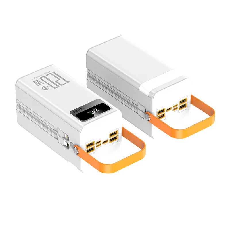 Portable Power Bank 80000mAh 120W Super Fast Charger Large Capacity