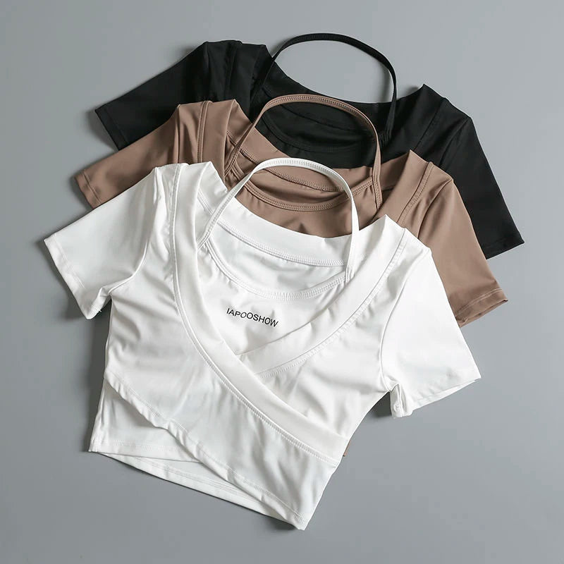 Top Cropped Fitness Feminino — Leveza e Estilo para o Treino