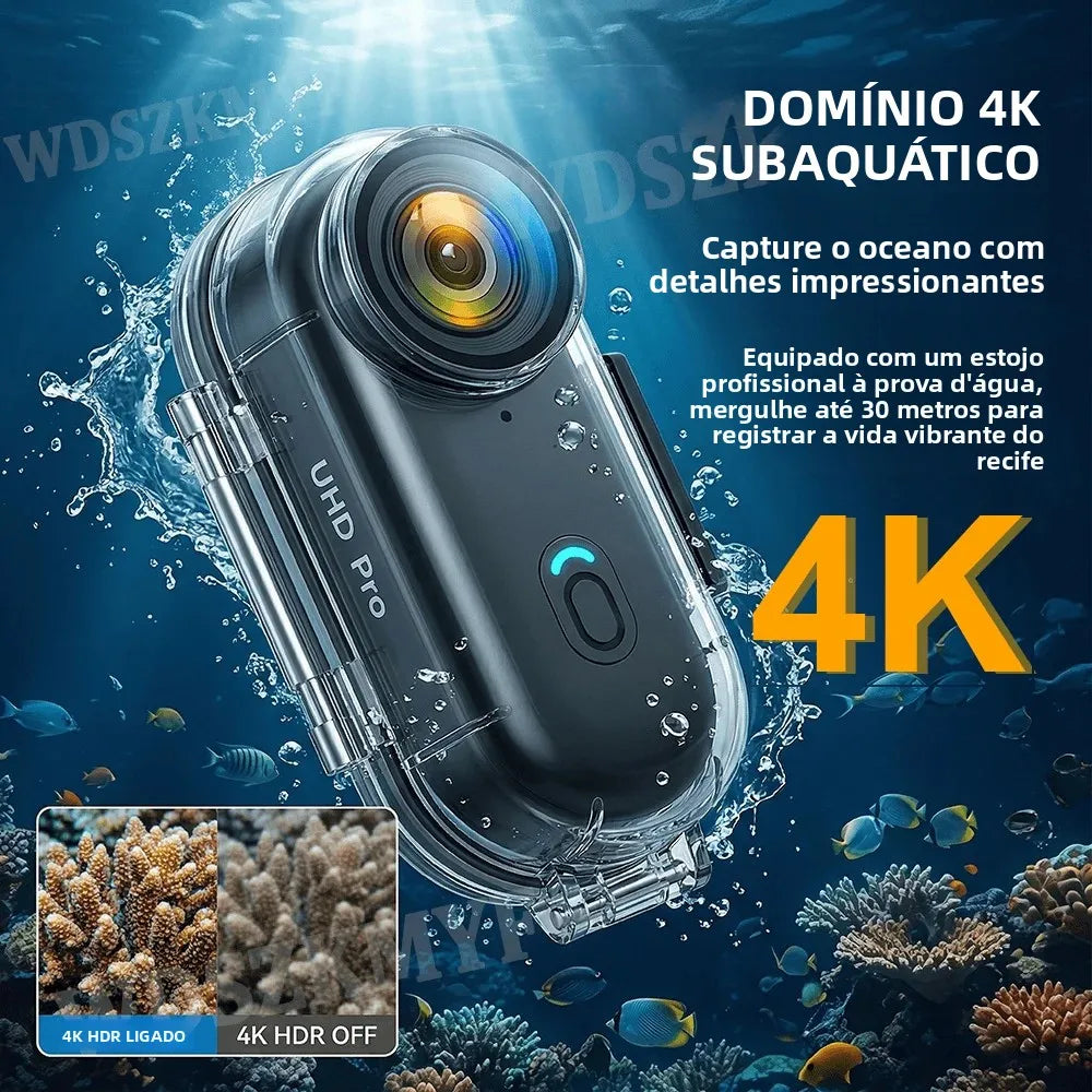 4K HD Motorcycle - Mini Recorder - Finger WIFI Action