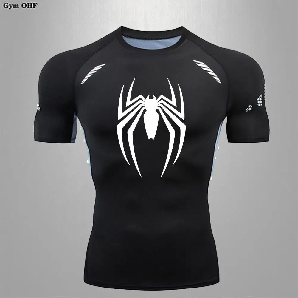 Rashguard Masculino Spider — Compressão e Estilo para o Treino