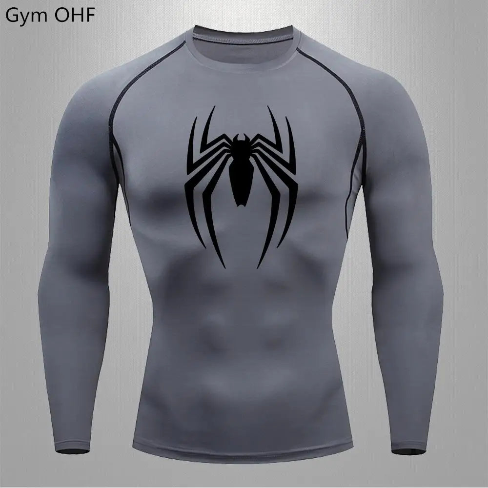 Rashguard Masculino Spider — Compressão e Estilo para o Treino