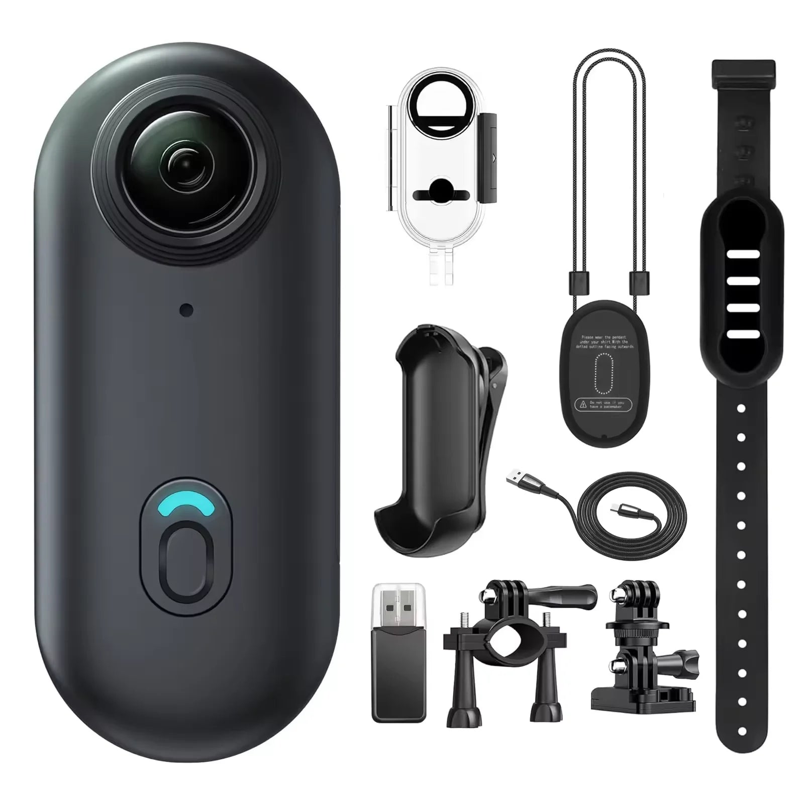 Pocket 4K Mini - Camera Magnetic - Vlog Outdoor Sports