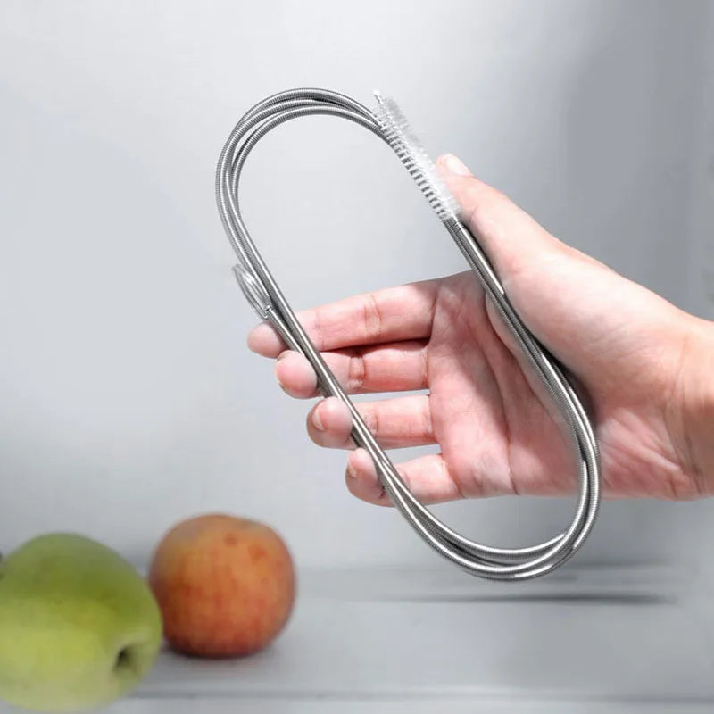 5/6 Peças Limpador de Furo de Drenagem de Refrigerador Escova para Furo de Refrigerador Limpador de Saída de Água para Ferramentas Domésticas de Limpeza e Desobstrução