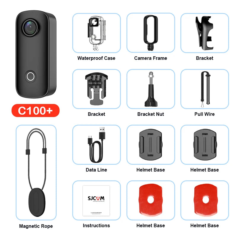 SJCAM C100 / - C100Plus Mini - Thumb Camera 1080P30FPS