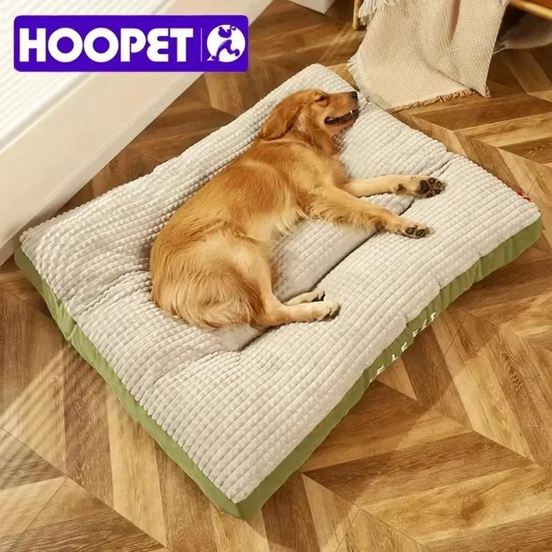 Hoopet Warm Dogs Sleeping Bed Soft Fleece Pet Blanket Detachable Cat Puppy Mat Cushion for Small Medium Large Dogs Pet Supplies