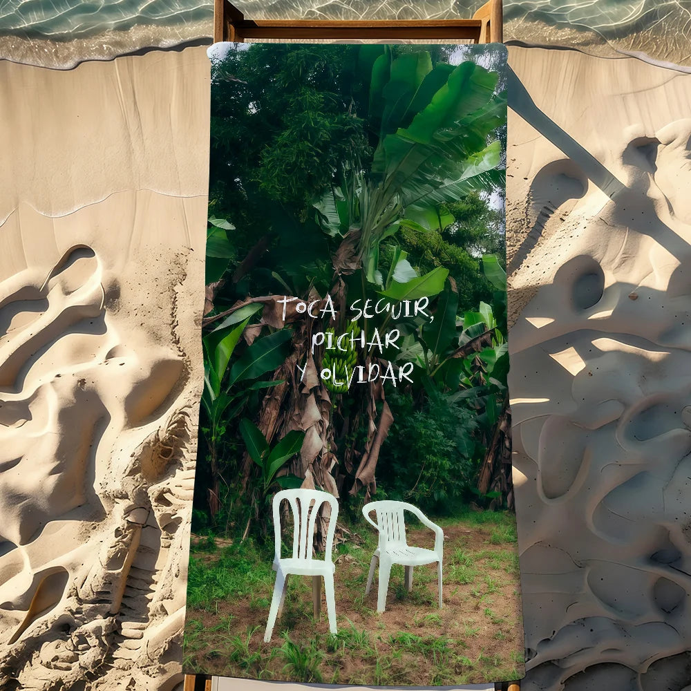 Toalha de Praia Grande — Absorção Rápida e Design Moderno