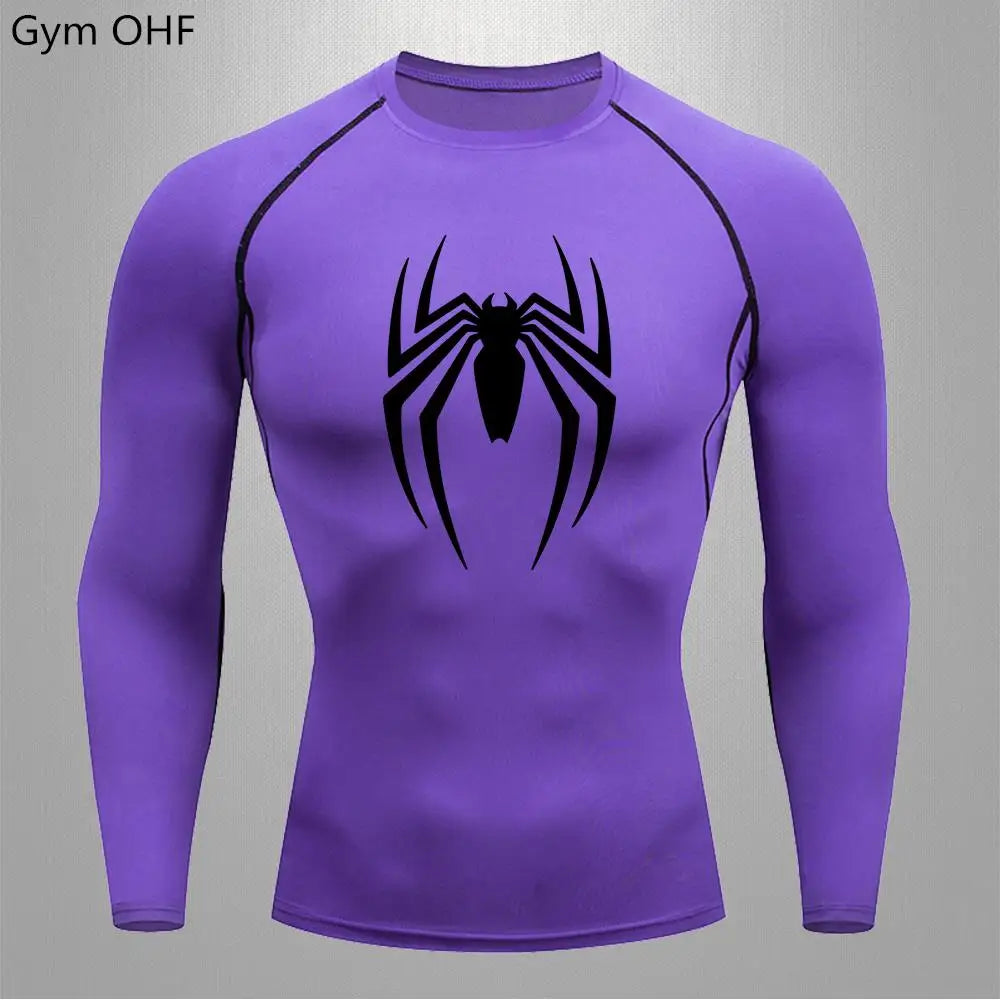 Rashguard Masculino Spider — Compressão e Estilo para o Treino