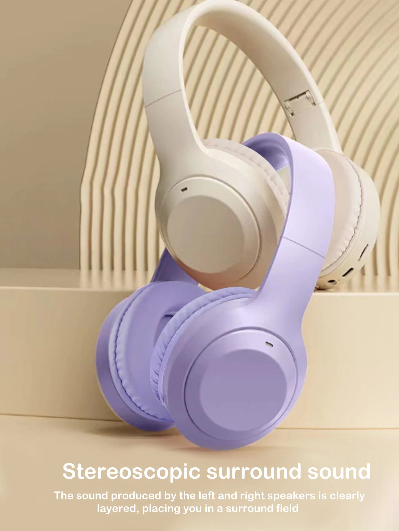 Headset sem fio, longo alcance, fone de ouvido para celular/iPad, headset sem fio para jogos