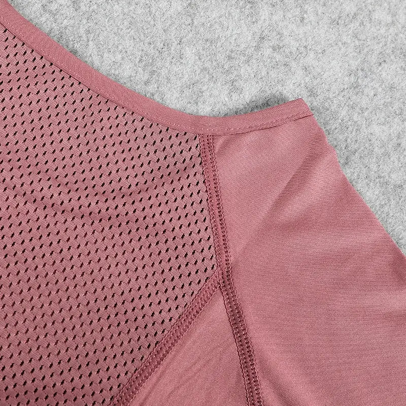 Top Fitness Sem Costura Manga Longa — Suporte e Estilo no Treino