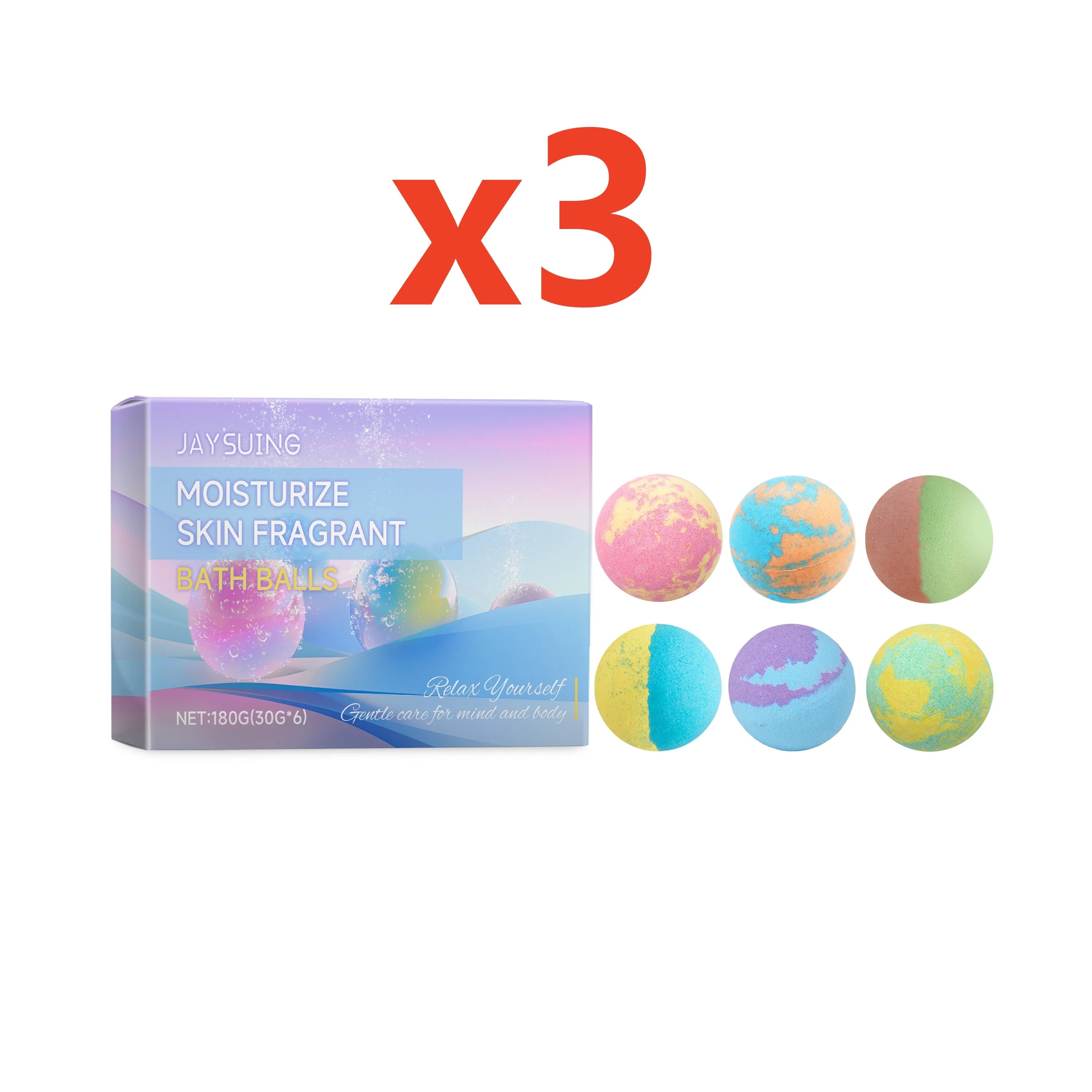 Aromatherapy Floral Fragrance Bath Bomb Set
