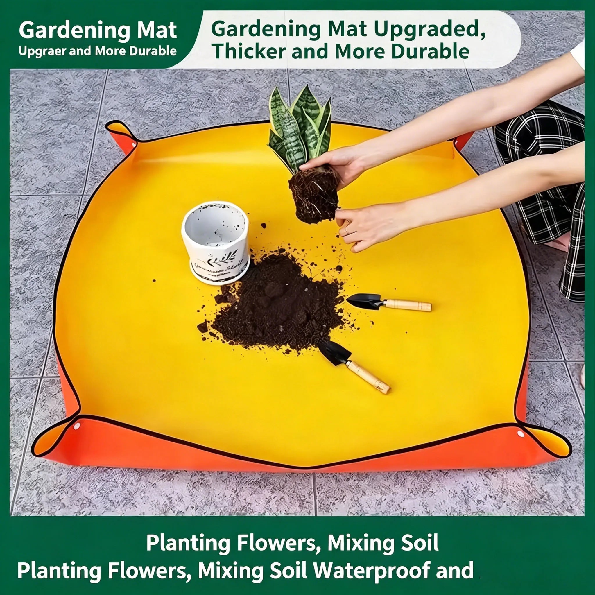 Garden mat, waterproof and thickened