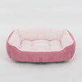 Cama para Cães e Gatos, Quadrada, Pelúcia, Canil, Sofá-Cama para Cães de Porte Médio e Pequeno, Almofada Calmante para Pets, Casa, Artigos para Animais de Estimação, Inverno