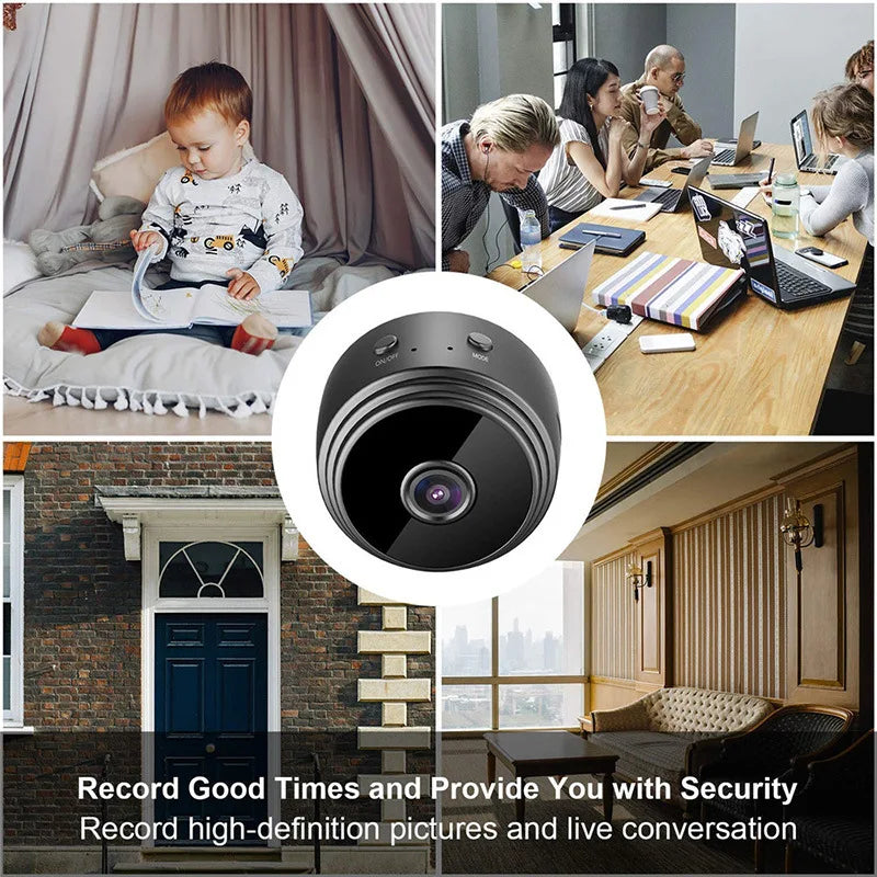 A9 Mini Surveillance - Cameras With - Wifi 1080P HD