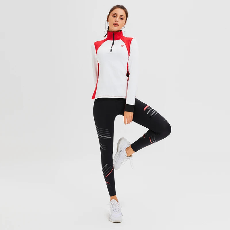 Legging Esportiva Feminina Estampada Calça Yoga de Compressão Feminina Roupa de Treino Cintura Alta Academia Leggings Ativas com Bolsos