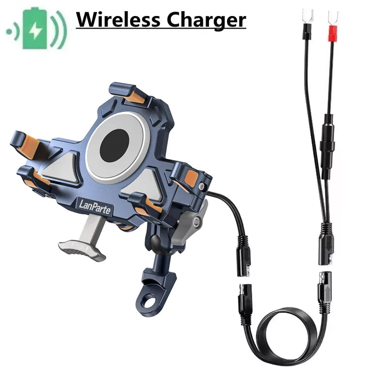 WonderNest Metal Shockproof Motorcycle Phone Holder Mount